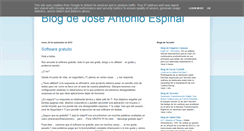 Desktop Screenshot of joseespinal.tecnofor.es